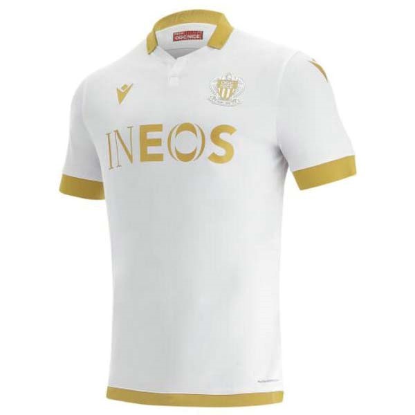 Authentic Camiseta OGC Nice 2nd 2021-2022 Blanco
